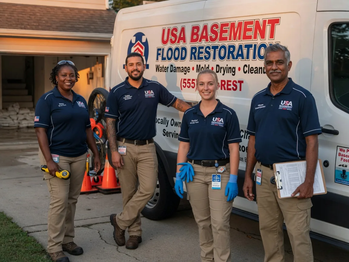 Basement Flood Cleanup company in Salamonia, IN